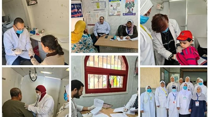 قافلة طبية بكوم حمادة،فيتو