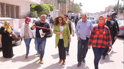 محافظ دمياط تتابع تطوير منطقة كورنيش النيل ومبنى المحافظة 