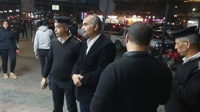 رئيس حي الدقي يقود