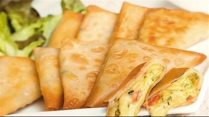 سمبوسك جبن بالذرة،