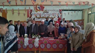 حفل تكريم أسر الشهداء بمركز التنمية الشبابية بالسنبلاوين في الدقهلية