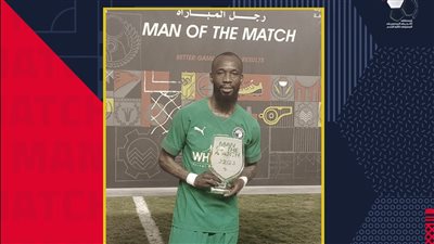 الدوري المصري، بلاتي توريه رجل مباراة المقاولون وبيراميدز 