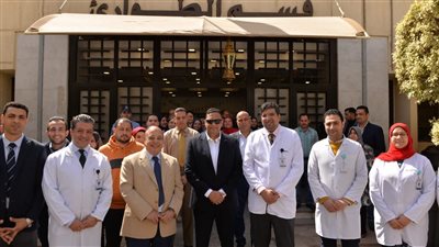 محافظ الدقهلية يتفقد مستشفى المنصورة الدولي (صور)