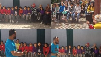 مكتبة مصر العامة بدمنهور تواصل جولات حملة اقرأ فكر لمستقبل أفضل (صور)