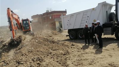 رفع 3250 طن تراكمات وأتربة من المنطقة المركزية في الدقهلية