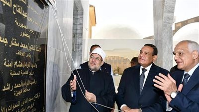 افتتاح مسجد الله نور السموات والأرض في الجيزة (صور)