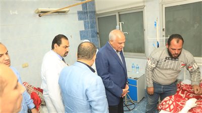 محافظ الجيزة يوجه بتوفير الرعاية لمصابي انفجار أسطوانة بوتاجاز بكرداسة (صور) 
