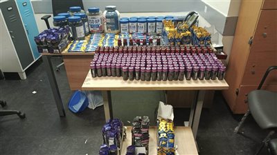 ضبط مصنع بدون ترخيص لإنتاج المكملات الغذائية فى الإسماعيلية