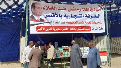 حملات تموينية على الأسواق للتأكد من تطبيق القانون بالأقصر