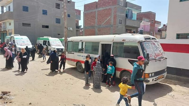 قافلة طبية بدمياط،