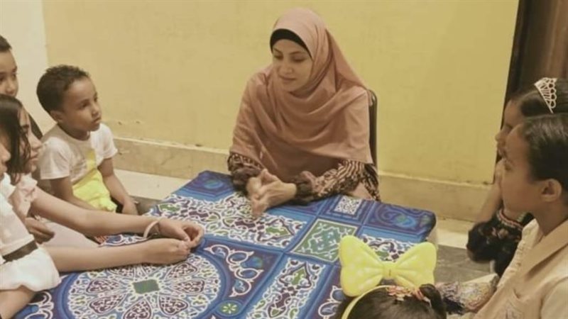 جانب من إلقاء المحاضرة،
