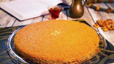 طريقة عمل كنافة بالكريمة، زي الجاهزة وبأقل تكاليف