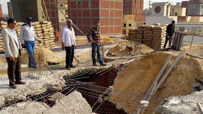 حملات لإزالة الأبنية المخالفة في الدقهلية (صور)