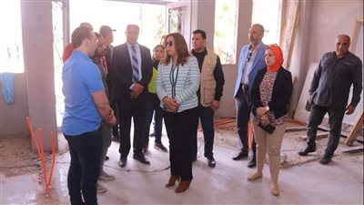 محافظ دمياط تلتقي مدير صندوق مكافحة وعلاج الإدمان 