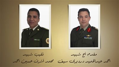 الكتيبة 101، قائمة شهداء ملحمة الشيخ زويد أثناء إجهاض مخطط التكفيريين (صور)