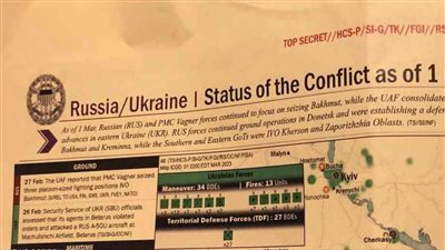 نفس سيناريو ويكيليكس، من المسؤول عن تسريب وثائق وزارة الدفاع الأمريكية؟