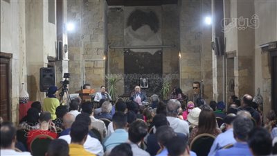 أمسية خاصة لـ يوسف زيدان فى بيت الشعر العربي (صور)