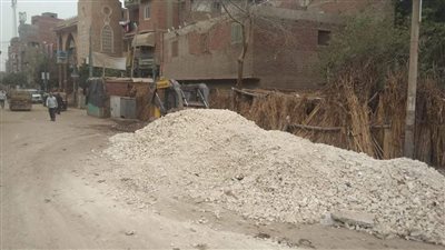 الجيزة تنهي تجهيزات رصف  طريق محطة المياه بمنشأة القناطر