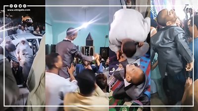 فيديو لزفاف شاب من ذوي الهمم بالصعيد يثير الجدل.. ونشطاء يشككون فى شرعية الزواج