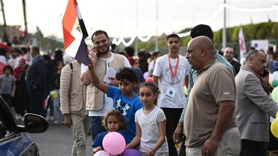 أطول مائدة إفطار جماعي بالشيخ زايد (بث مباشر)