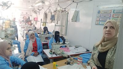 دورة تدريبية على التفصيل والخياطة بدمياط 