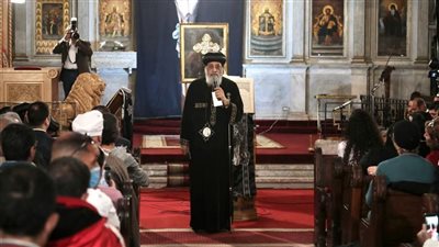 6 صور ترصد ترأس البابا تواضروس صلاة البصخة المقدسة في الإسكندرية 