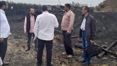 ضبط 34 مكمورة فحم عشوائية بالبحيرة وعمل محاضر تبوير لأصحابها (صور)