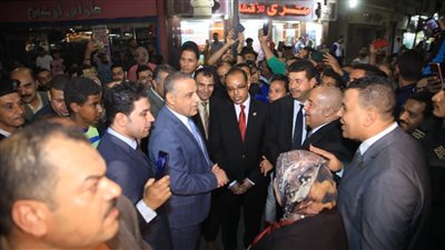 محافظ سوهاج يفتتح نفق 