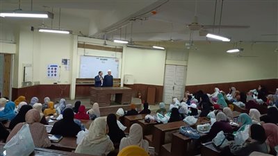 إفطار جماعي لطلاب جامعة الأزهر بالدراسة بحضور عميد كلية الشريعة والقانون 