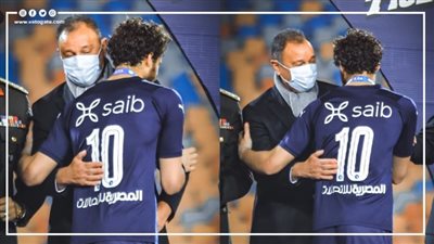 محمود الخطيب يتصدر تويتر بعد الفوز بكأس مصر، ومتابعون يعلقون على صورته مع رمضان صبحي 