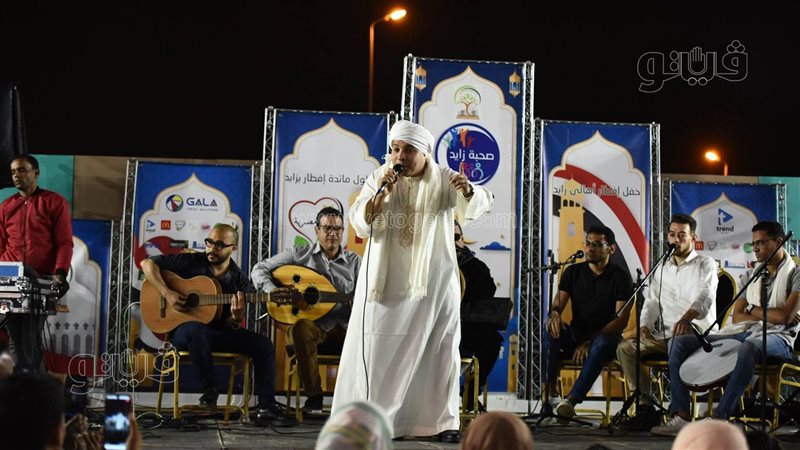 حفلة انشاد ديني،