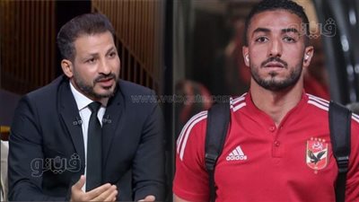 كأس مصر، سيد معوض لمحمد عبد المنعم: ما يصحش اللي عملته أنت بتلعب مباراة كبيرة