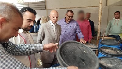 صحة الشرقية تغلق مصنعا وتعدم 5 أطنان مواد غذائية بفاقوس 