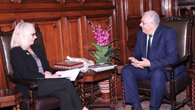 وزير الزراعة يبحث مع مدير الوكالة الأمريكية للتنمية الدولية أوجه التعاون المستقبلي