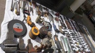 ضبط ورشة لتصنيع الأسلحة النارية يديرها حداد فى المنيا 