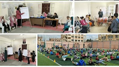 رياضة البحيرة تنفذ معسكر اليوم الواحد تحت شعار أولادنا مستقبلنا بأبو حمص