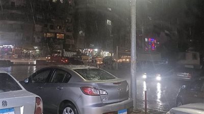 أمطار وثلوج وطقس غير مستقر بالقليوبية (صور)