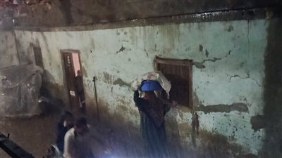 برق ورعد وهطول أمطار غزيرة في أرجاء الدقهلية (فيديو)