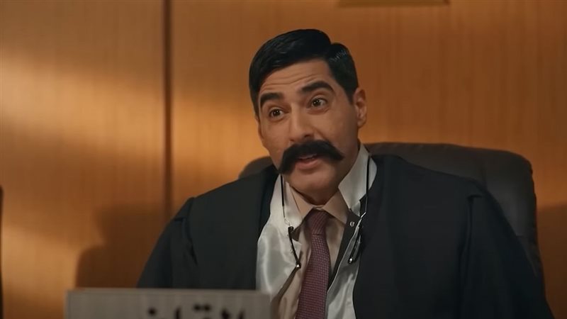 مشهد من مسلسل عراقي،