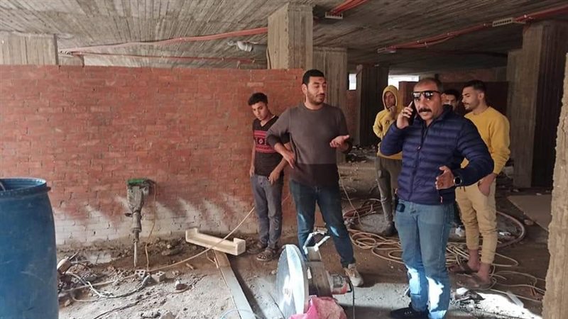 إيقاف تنفيذ اعمال