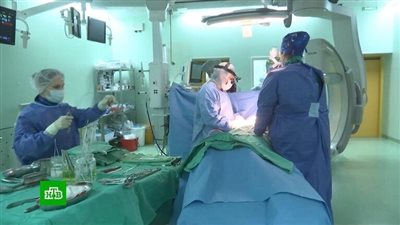  استخراج رصاصة من قلب جندي روسي