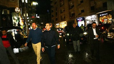 محافظ الغربية يتفقد أعمال رفع مياه الأمطار من الشوارع 