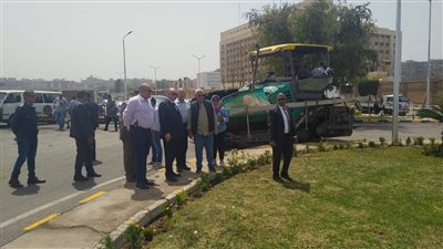 محافظ القاهرة يتفقد أعمال تطوير شارع أحمد تيسير بمدينة نصر 