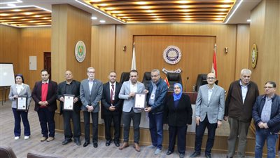 هندسة جامعة المنصورة تحصل على ثلاث شهادات أيزو