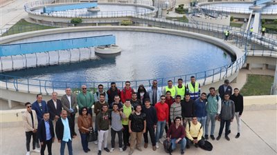 بدء التشغيل التجريبي للتوسعات الجديدة لمحطة المعالجة الغربية بأكتوبر