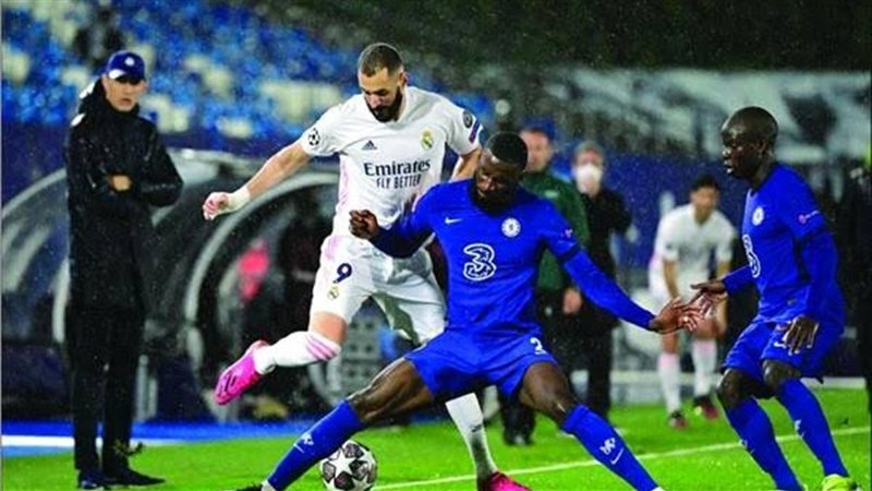 ريال مدريد وتشيلسي،