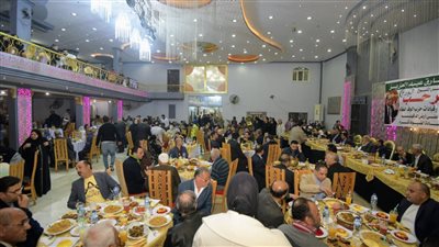 محافظ الدقهلية يشارك في حفل الإفطار الجماعي بميت فارس 