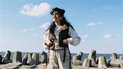 مايان السيد تنشر صورا لها برأس البر من كواليس مسلسل 1000 حمد الله ع السلامة