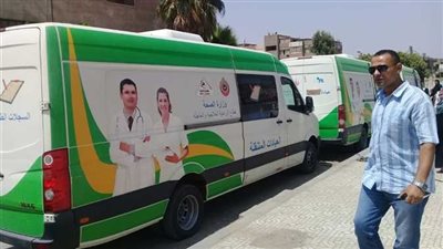 الصحة تطلق 8 قوافل طبية ضمن مبادرة رئيس الجمهورية حياة كريمة