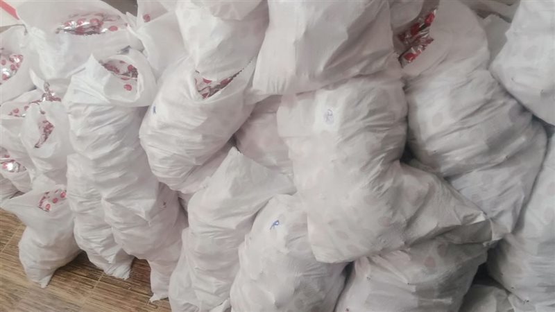 ضبط مصنع لإعادة تدوير